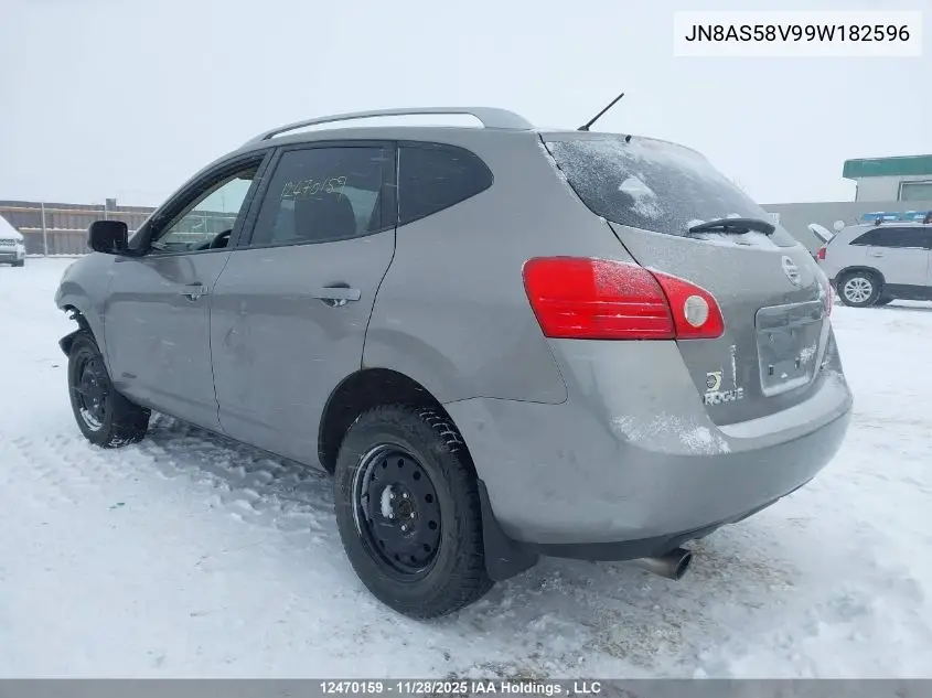 JN8AS58V99W182596 2009 Nissan Rogue Sl