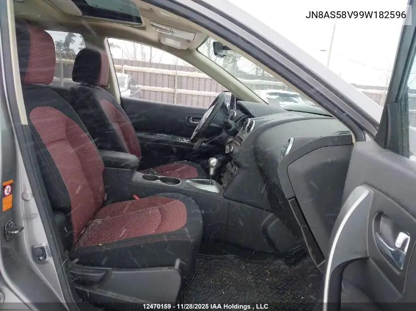 JN8AS58V99W182596 2009 Nissan Rogue Sl