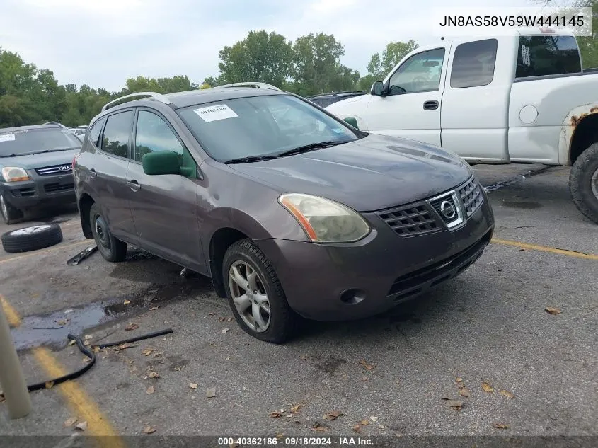 2009 Nissan Rogue S/Sl VIN: JN8AS58V59W444145 Lot: 40362186