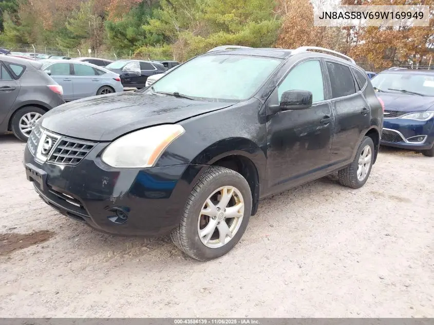 JN8AS58V69W169949 2009 Nissan Rogue Sl