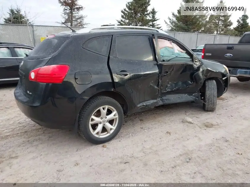 JN8AS58V69W169949 2009 Nissan Rogue Sl