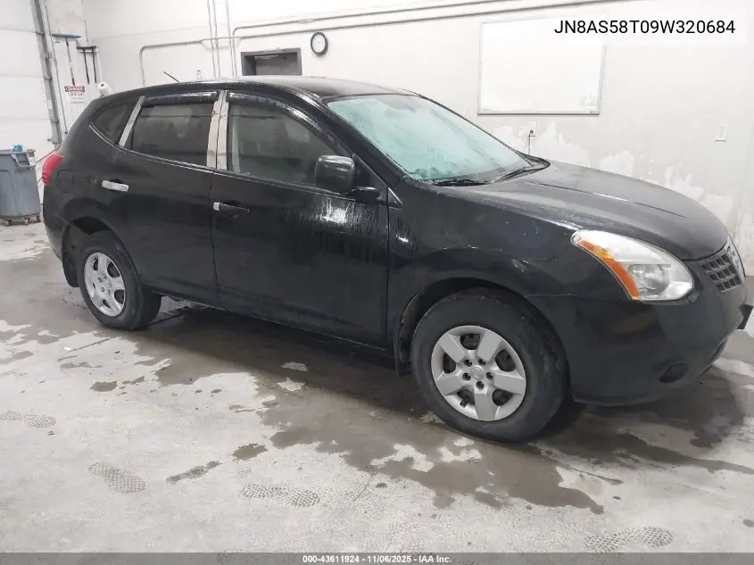 JN8AS58T09W320685 2009 Nissan Rogue S
