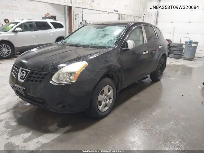 JN8AS58T09W320685 2009 Nissan Rogue S