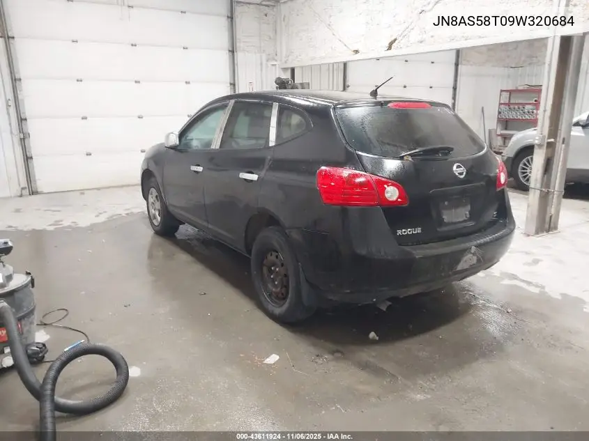 JN8AS58T09W320685 2009 Nissan Rogue S