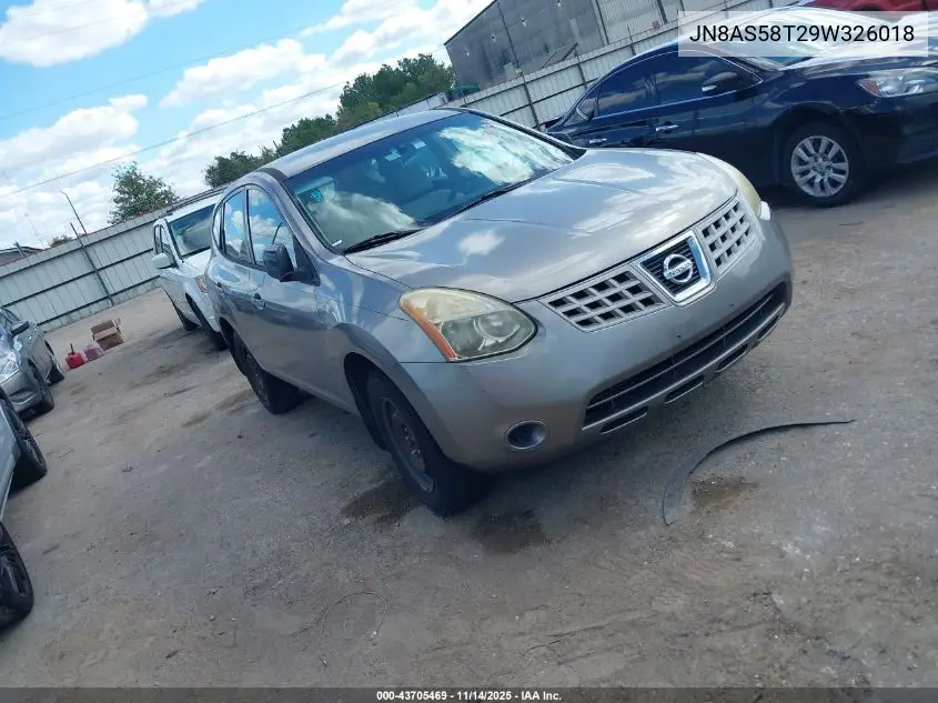 JN8AS58T29W326018 2009 Nissan Rogue S