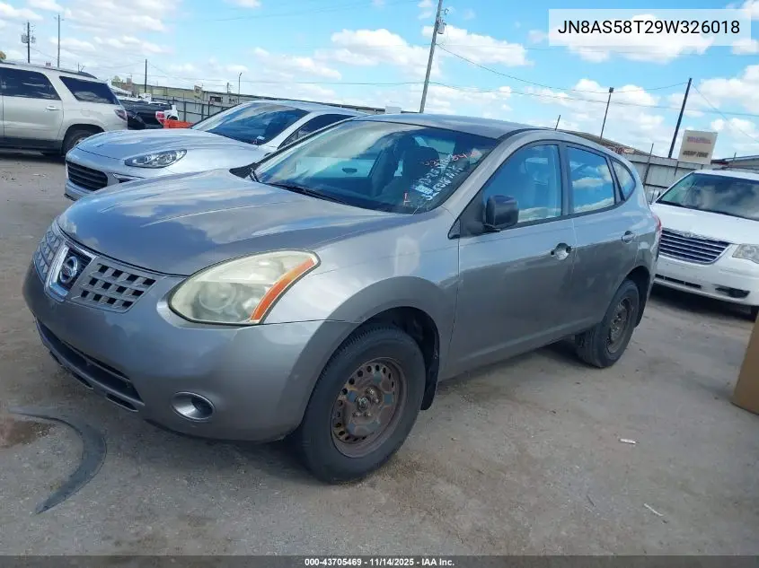 JN8AS58T29W326018 2009 Nissan Rogue S