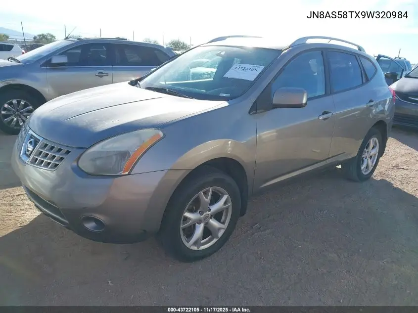 JN8AS58TX9W320984 2009 Nissan Rogue Sl