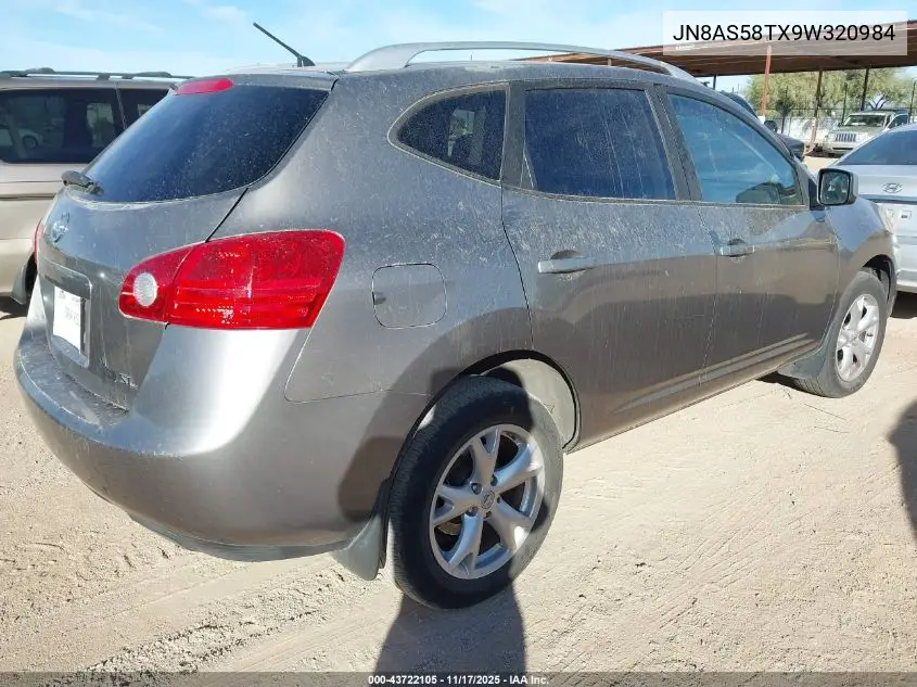 JN8AS58TX9W320984 2009 Nissan Rogue Sl