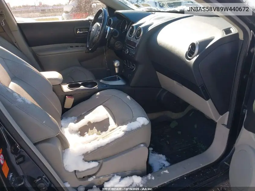 JN8AS58V89W440672 2009 Nissan Rogue Sl