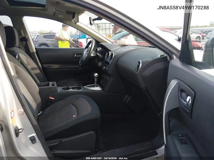 JN8AS58V49W170288 2009 Nissan Rogue Sl