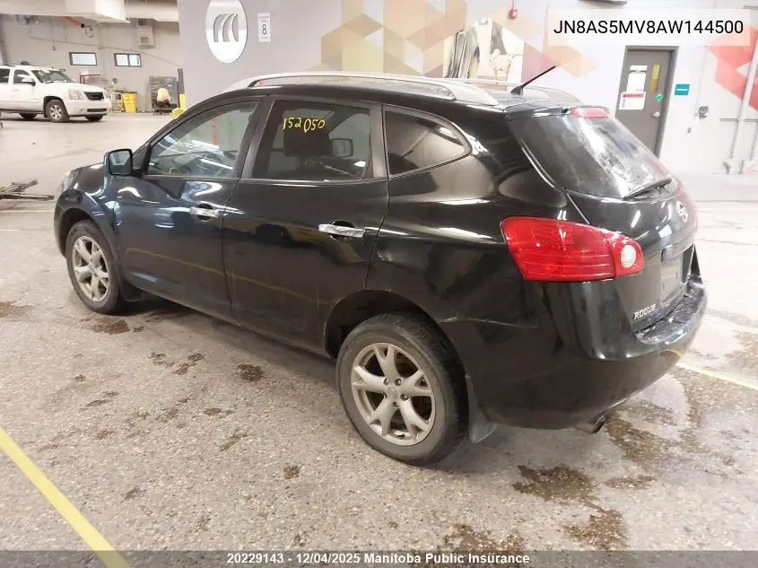JN8AS5MV8AW144500 2010 Nissan Rogue Sl