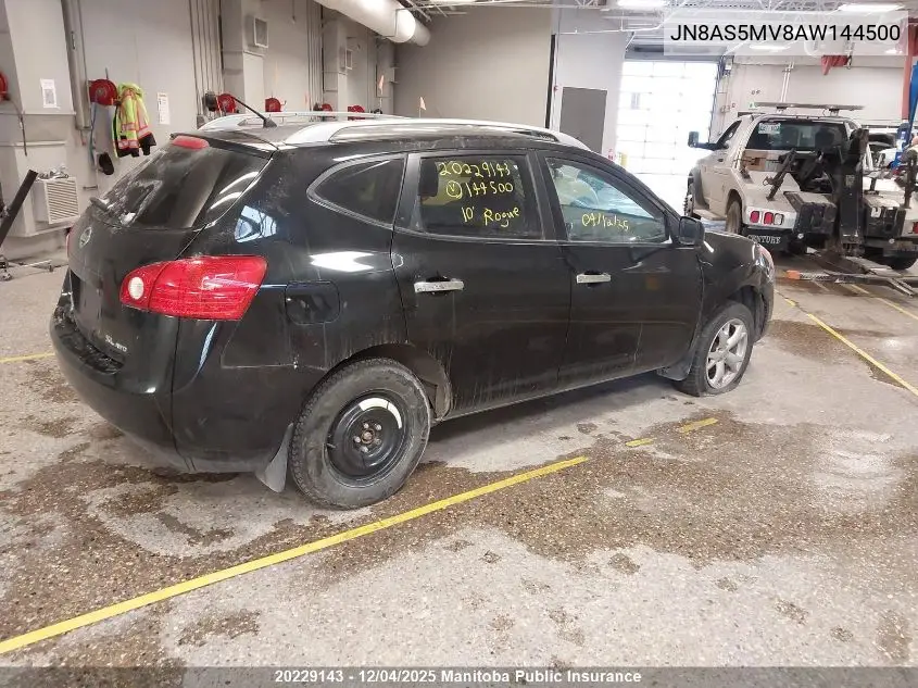 JN8AS5MV8AW144500 2010 Nissan Rogue Sl