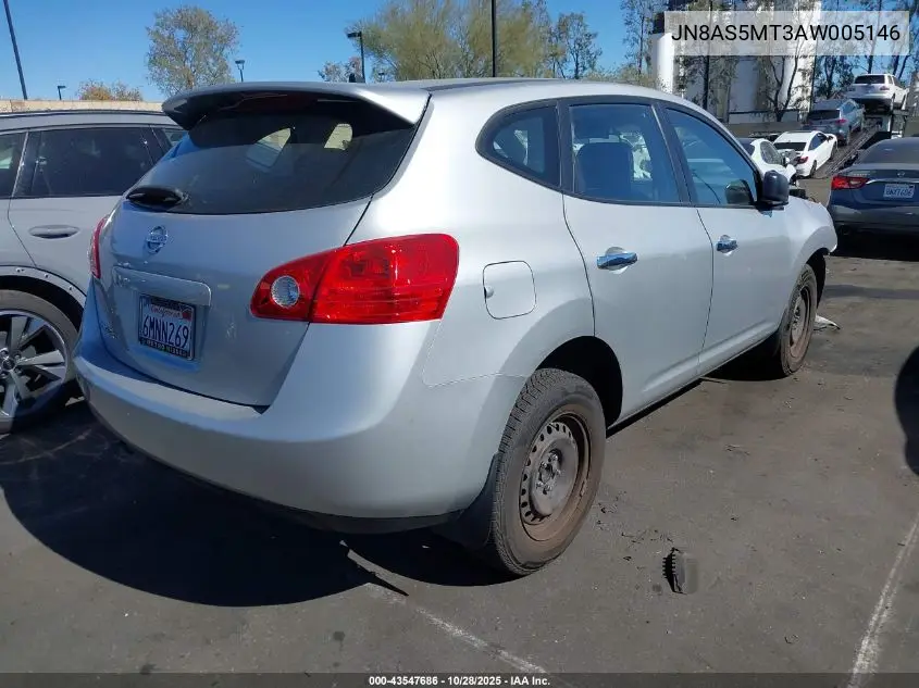 JN8AS5MT3AW005146 2010 Nissan Rogue S