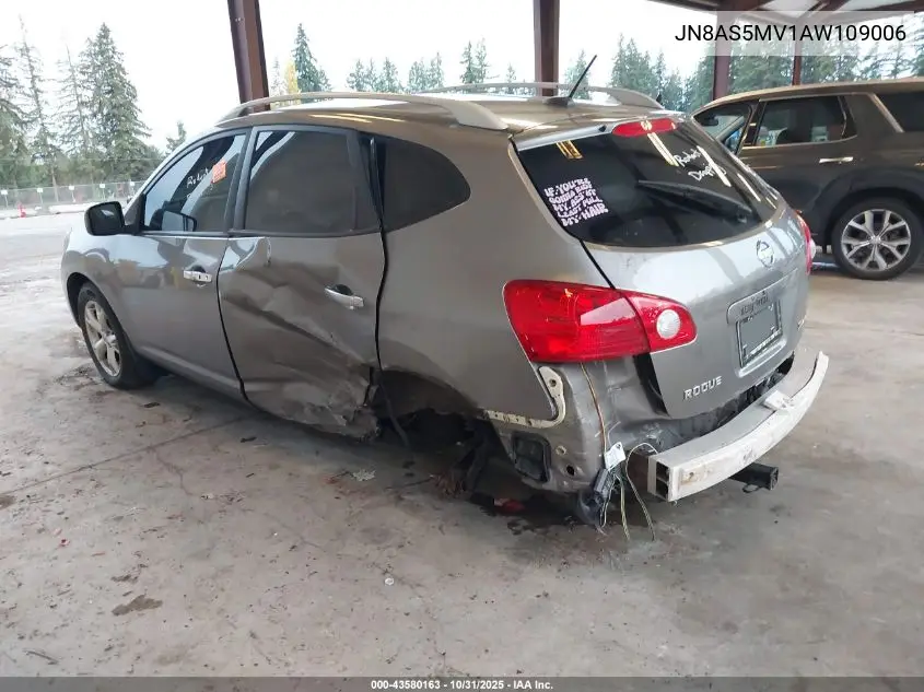 JN8AS5MV1AW109006 2010 Nissan Rogue Sl