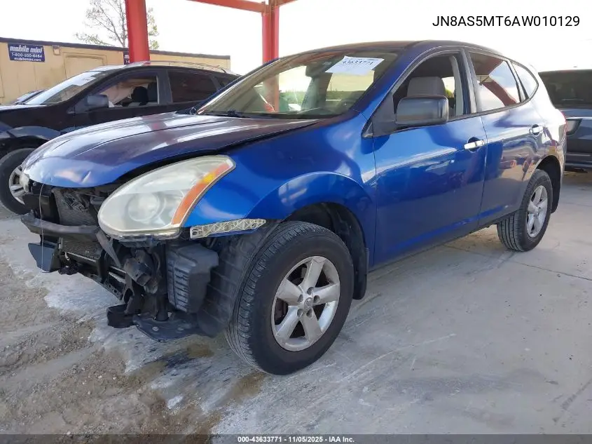 JN8AS5MT6AW010129 2010 Nissan Rogue S