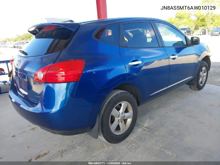 JN8AS5MT6AW010129 2010 Nissan Rogue S