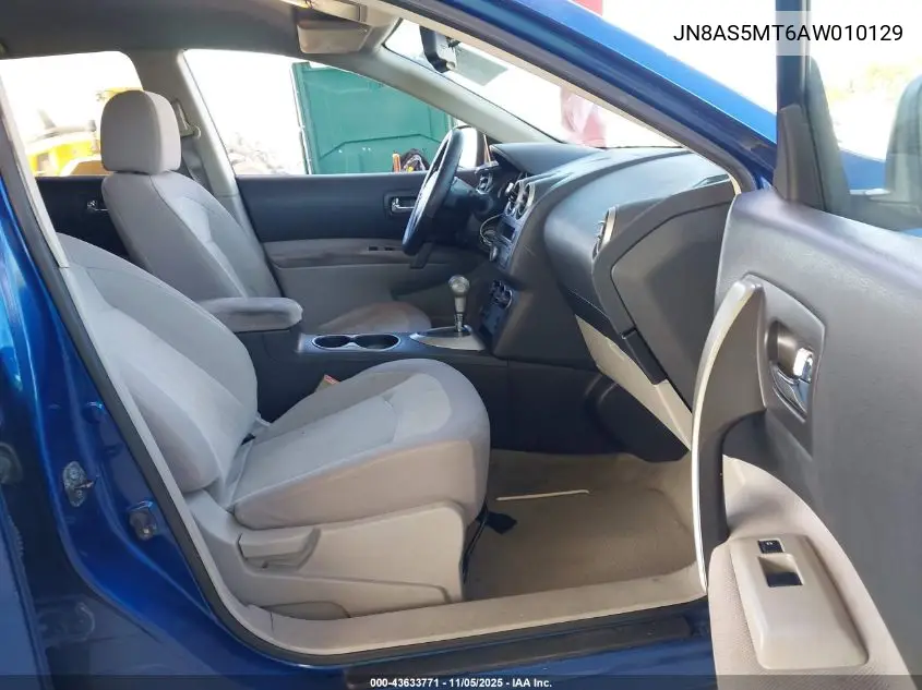 JN8AS5MT6AW010129 2010 Nissan Rogue S
