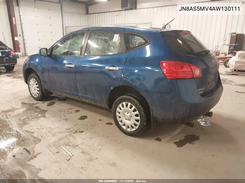 JN8AS5MV4AW130111 2010 Nissan Rogue S