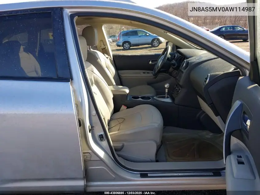 JN8AS5MV0AW114987 2010 Nissan Rogue Sl