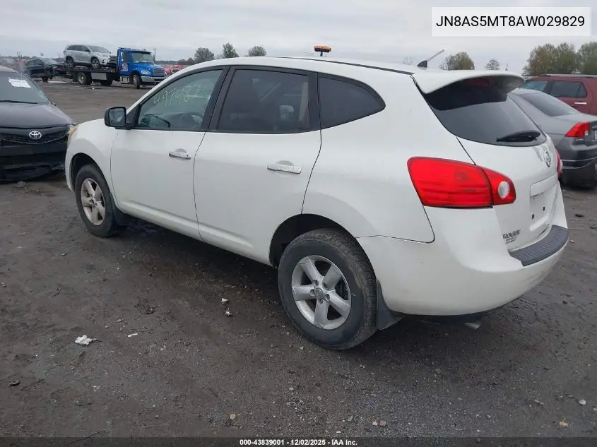 JN8AS5MT8AW029829 2010 Nissan Rogue S
