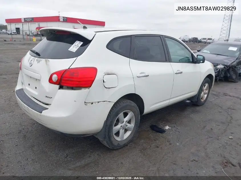 JN8AS5MT8AW029829 2010 Nissan Rogue S
