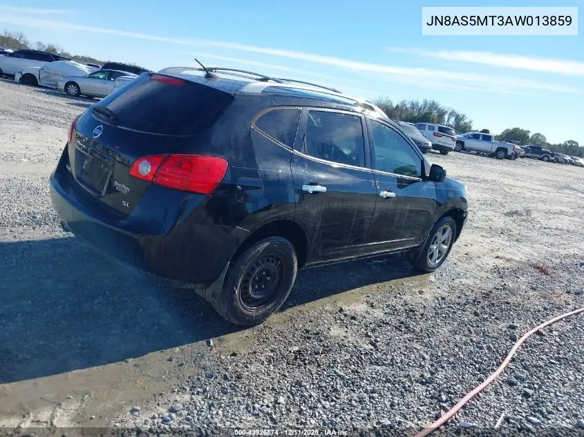 JN8AS5MT3AW013859 2010 Nissan Rogue Sl