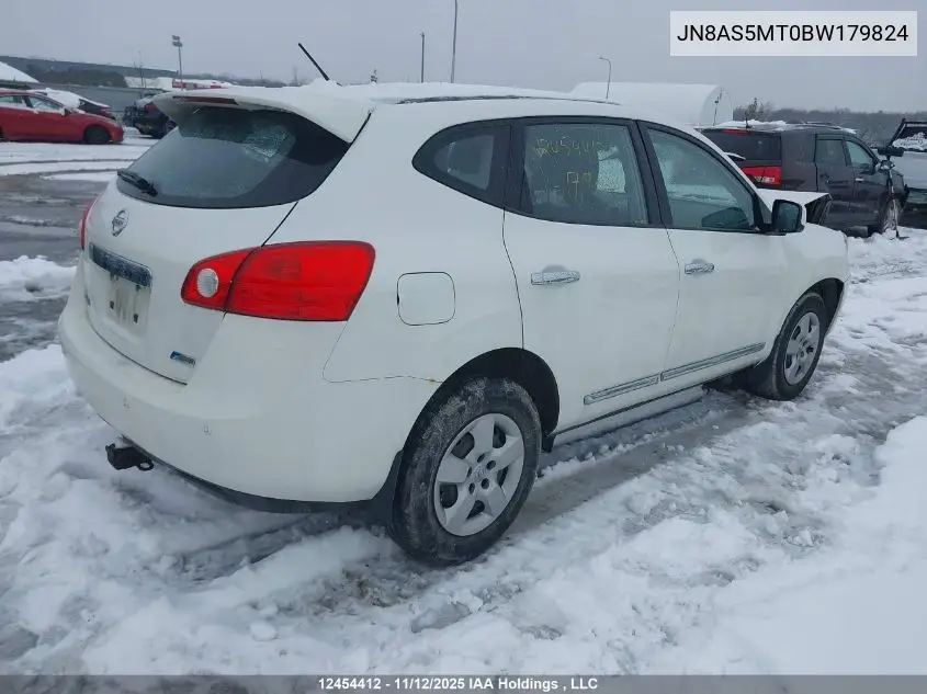 JN8AS5MT0BW179824 2011 Nissan Rogue S