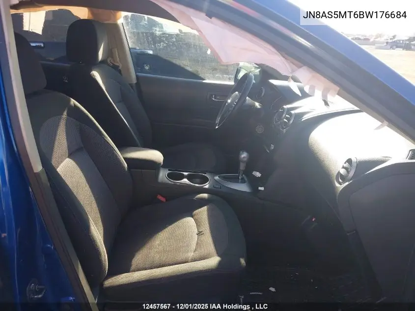 JN8AS5MT6BW176684 2011 Nissan Rogue Sv