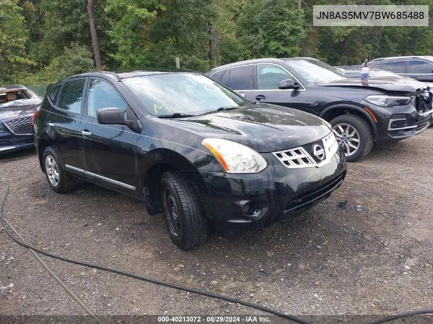 JN8AS5MV7BW685488 2011 Nissan Rogue S