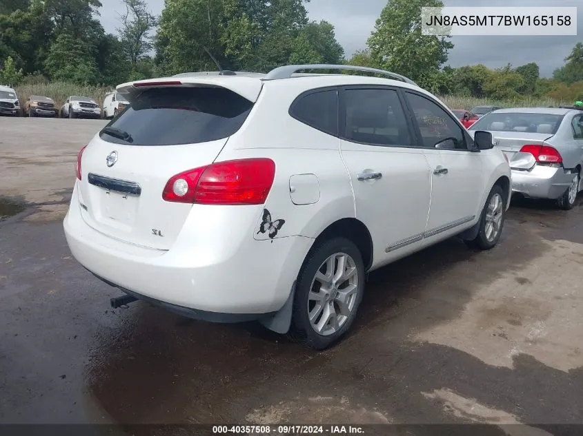 JN8AS5MT7BW165158 2011 Nissan Rogue Sv