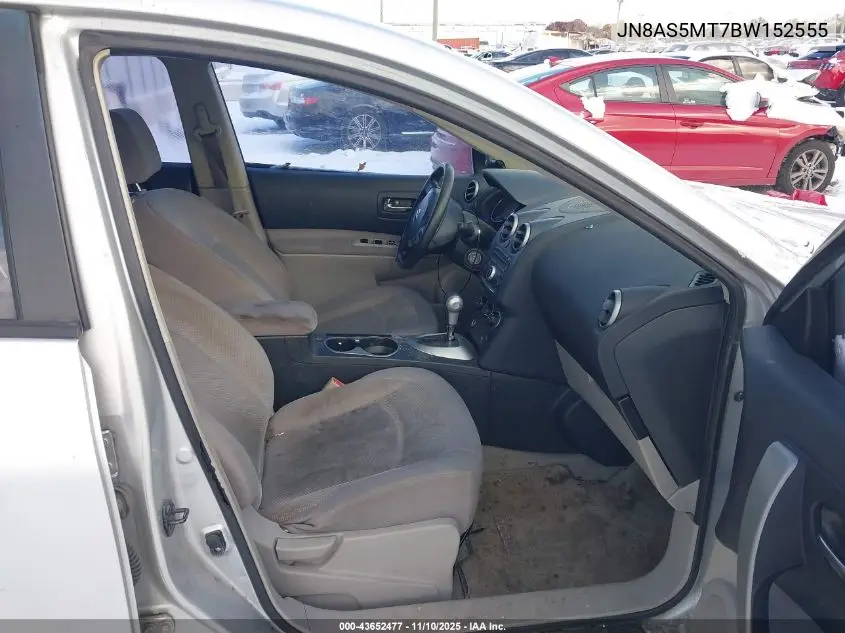 JN8AS5MT7BW152555 2011 Nissan Rogue S