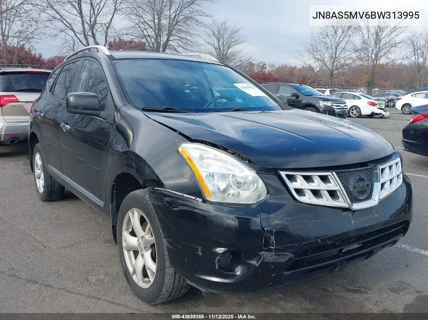 JN8AS5MV6BW313995 2011 Nissan Rogue Sv