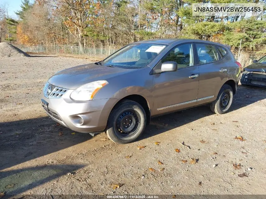 JN8AS5MV2BW256453 2011 Nissan Rogue S
