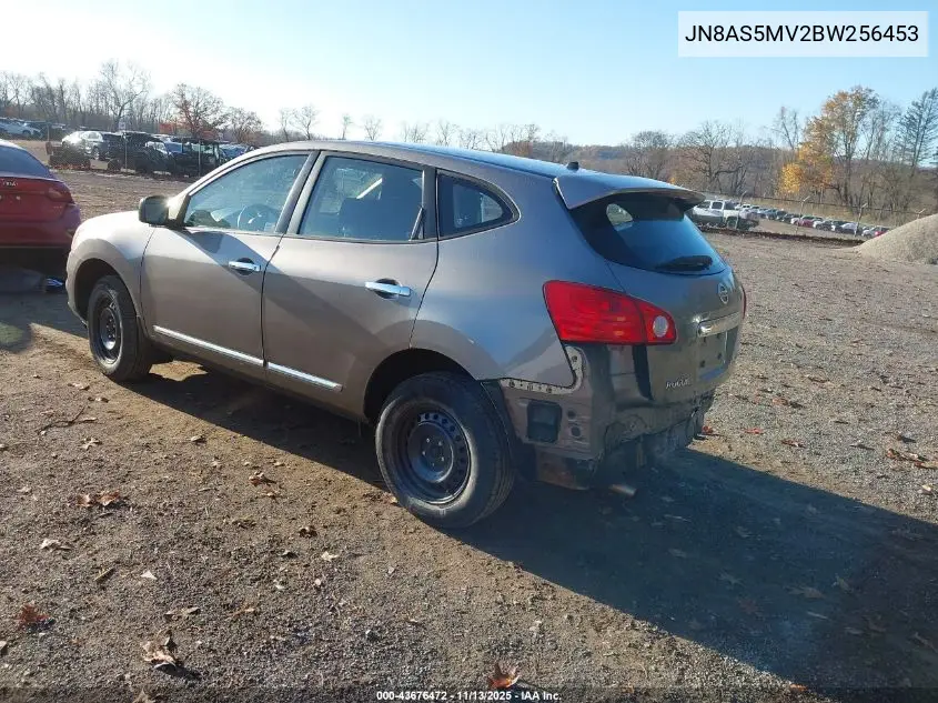 JN8AS5MV2BW256453 2011 Nissan Rogue S