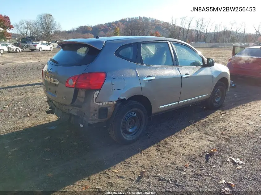 JN8AS5MV2BW256453 2011 Nissan Rogue S