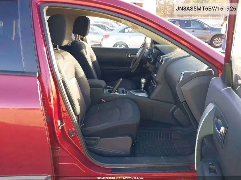 JN8AS5MT6BW161926 2011 Nissan Rogue Sv