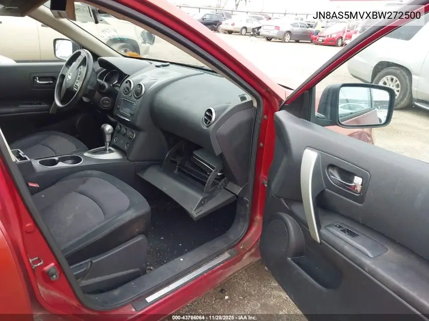 JN8AS5MVXBW272500 2011 Nissan Rogue Sv