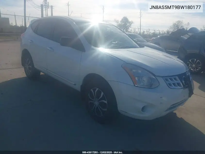 JN8AS5MT9BW180177 2011 Nissan Rogue S