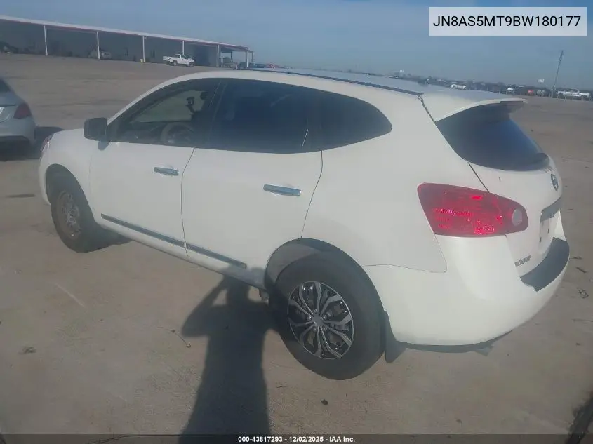 JN8AS5MT9BW180177 2011 Nissan Rogue S