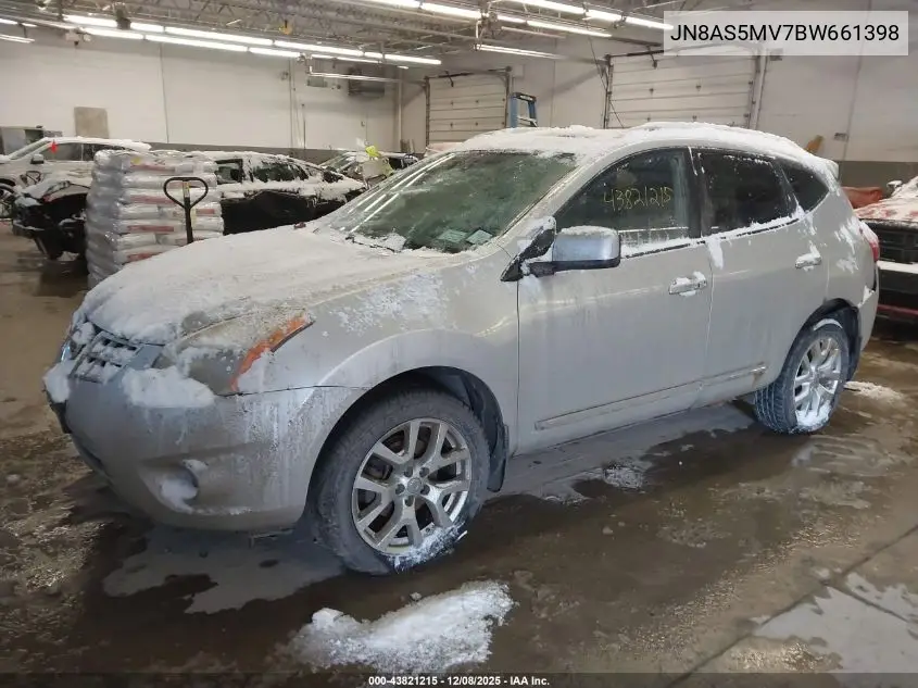 JN8AS5MV7BW661398 2011 Nissan Rogue Sv
