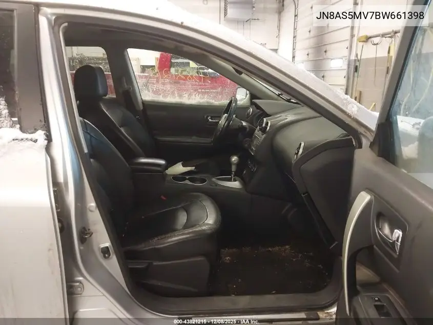 JN8AS5MV7BW661398 2011 Nissan Rogue Sv