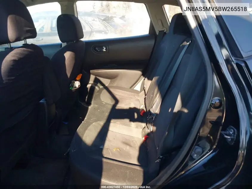 JN8AS5MV5BW265518 2011 Nissan Rogue S