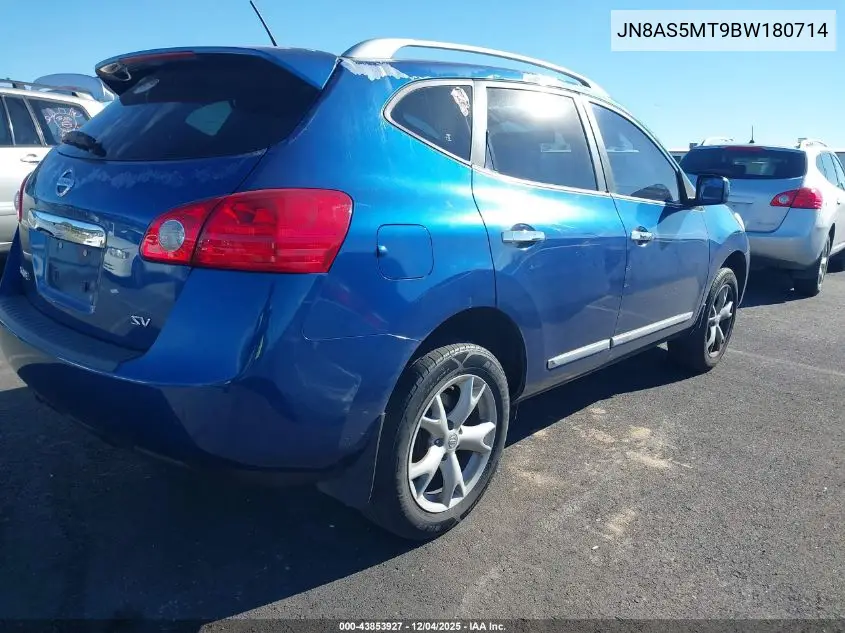 JN8AS5MT9BW180714 2011 Nissan Rogue Sv