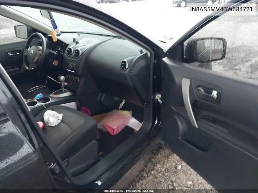 JN8AS5MV4BW684721 2011 Nissan Rogue S