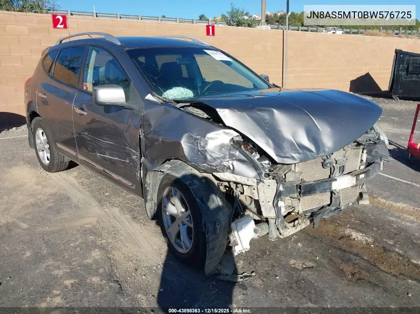 JN8AS5MT0BW576725 2011 Nissan Rogue Sv