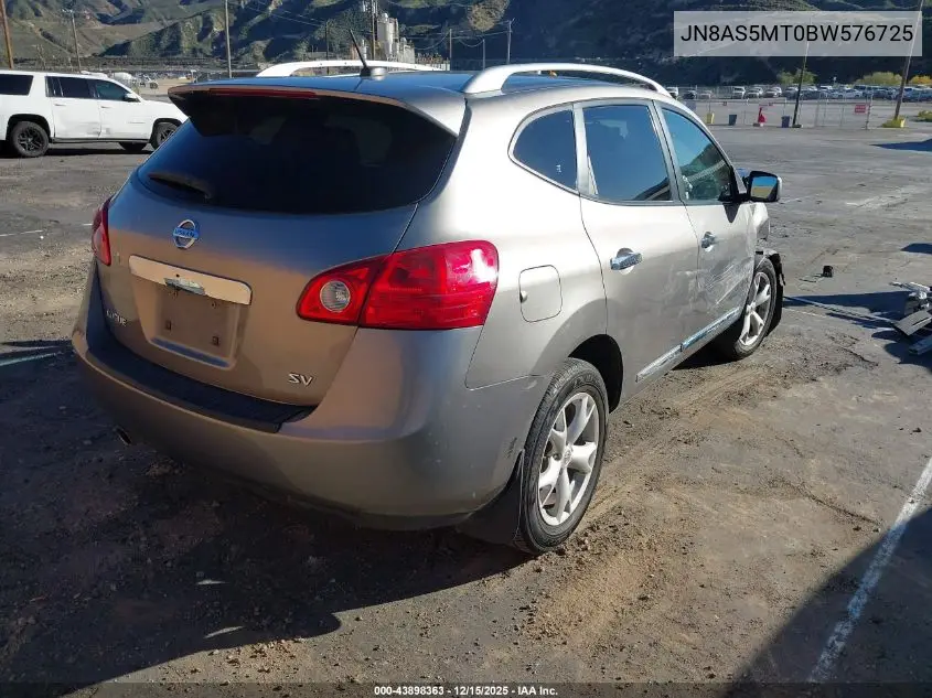JN8AS5MT0BW576725 2011 Nissan Rogue Sv