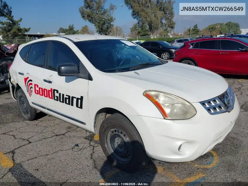 JN8AS5MTXCW266549 2012 Nissan Rogue S