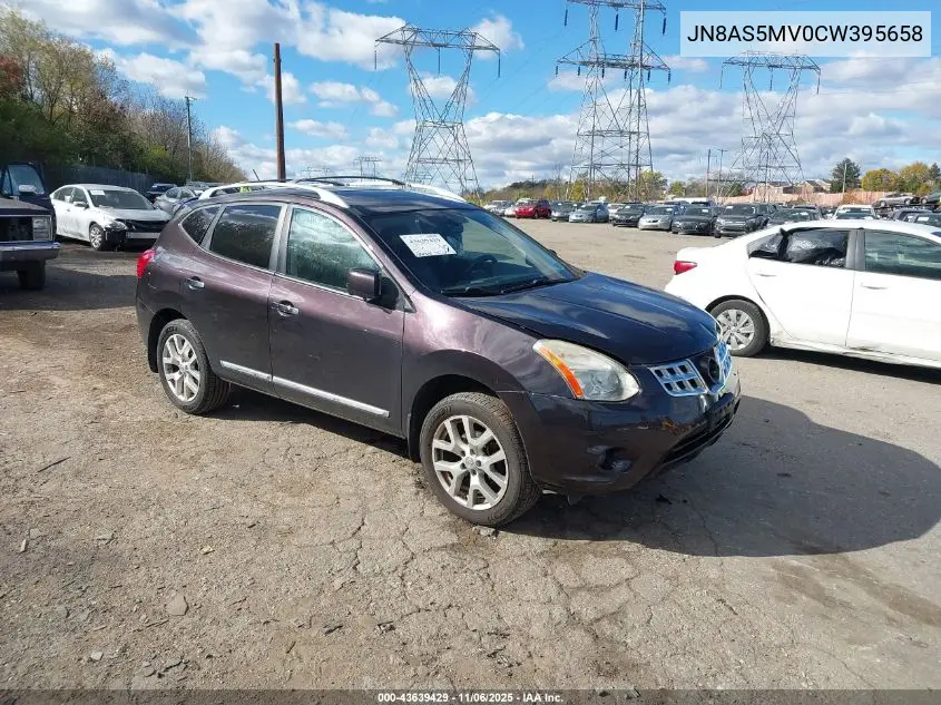 JN8AS5MV0CW395658 2012 Nissan Rogue Sv W/Sl Pkg