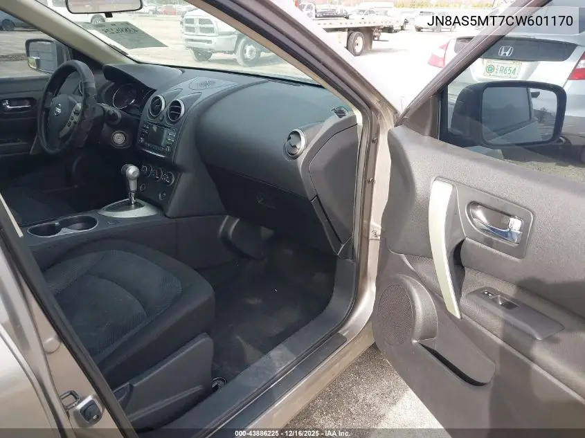 JN8AS5MT7CW601170 2012 Nissan Rogue S