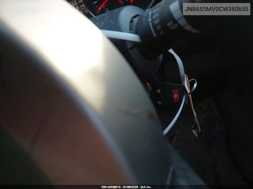 JN8AS5MV0CW350655 2012 Nissan Rogue S